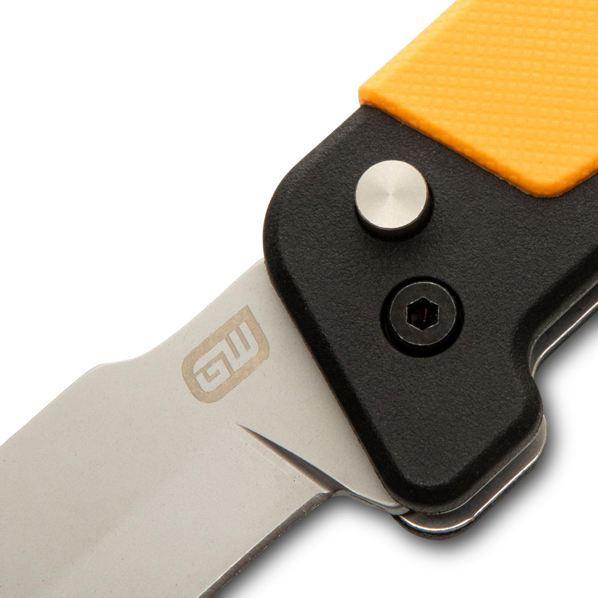 Lineman Folding Hawkbill Knife by GEARWRENCH – Molten Orange & Black, Model GWKHBFDS