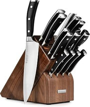 Wusthof Classic Ikon 16 Piece Knife Set with Walnut Block