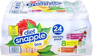 Diet Snapple Ice Tea Variety Pack 20oz. 24PK (220-02043)