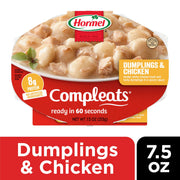 HORMEL COMPLEATS Dumplings & Chicken / 7.5 Ounce (Pack of 7) / Meal Chicken Soups