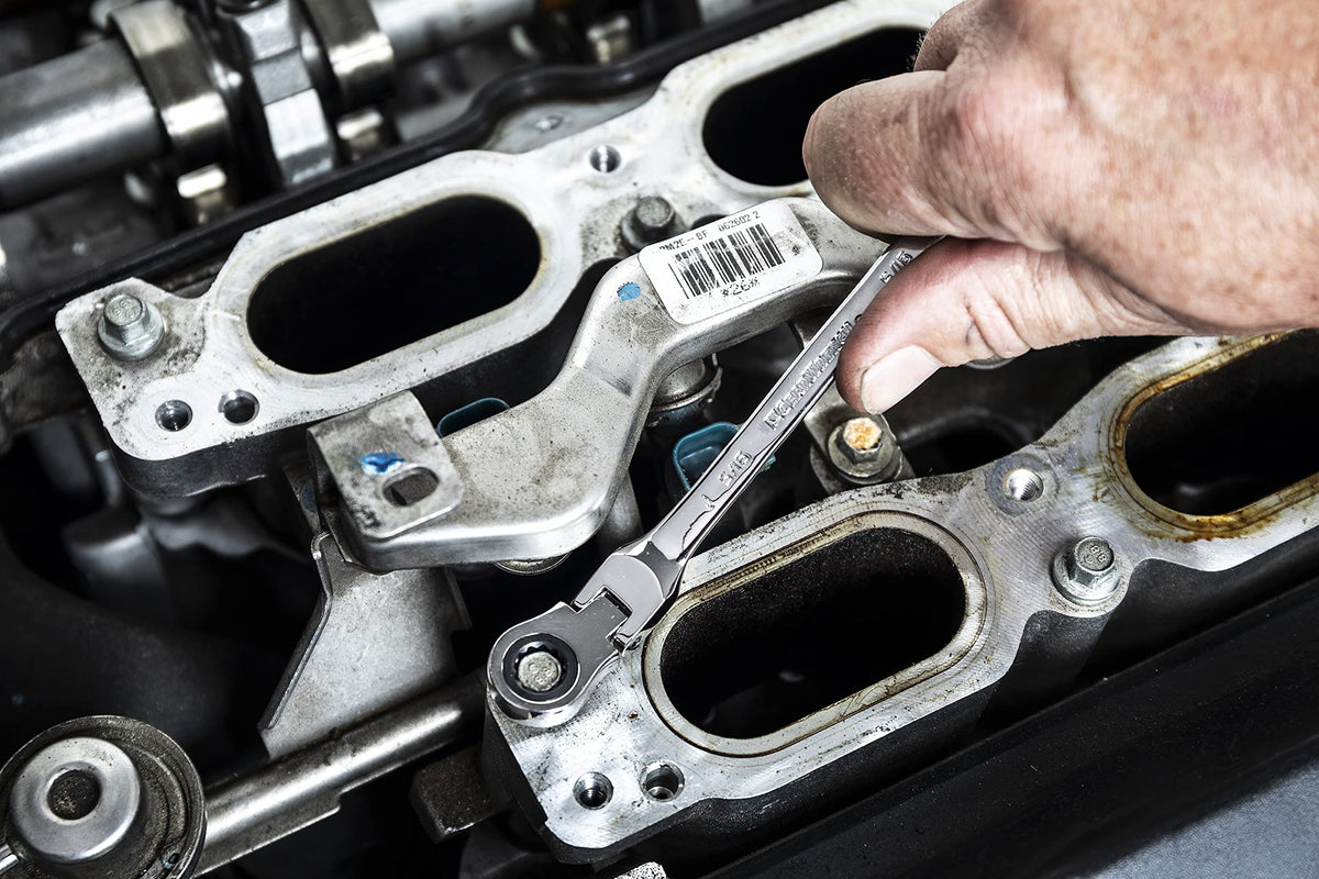 GEARWRENCH 13 Pc / With Wrench Rack / SAE Combination Wrenches