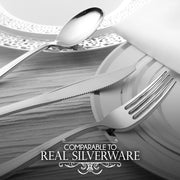 Stock Your Home 100 Count / Silver / Formal Spoons