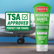 Working Hands Hand Cream (3 oz Tube) and Healthy Feet Foot Cream (3 oz Tube) - Repairing Skincare for Extremely Dry by O'Keeffe's – 3 Ounce (Pack of 2), 2, Model 02800I+02900I