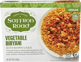 Saffron Road Vegetable Biryani, 10 Ounce -- 8 per case.