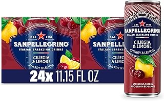 San Pellegrino Sanpellegrino Crafted Soda Italiana Cherry Lemon, 24 Pack