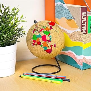 Color in Cork Globe