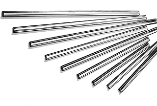 Ettore 1188 Master Stainless Steel Clipped Channel with Rubber, 22-inch (Pack of 12)