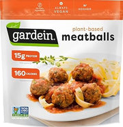 gardein Classic Meatless Meatballs, Protein Packed Goodness, Ready in 8 Minutes, 12.7 Ounce (Frozen)