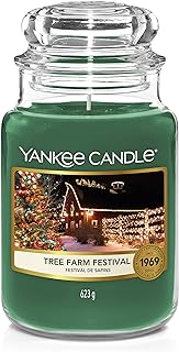 Yankee Candle Scented Candle | Tree Farm Festival Large Jar Candle | Burn Time: up to 150 Hours 1631359E