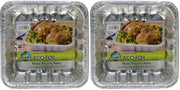Poultry Pans by Handi-Foil – 3 Count (Pack of 2), Aluminum, Plateado, Model 632961