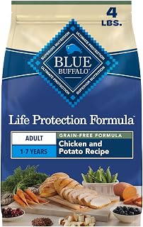 Blue Buffalo Life Protection Formula Chicken & Potatoes Dry Dog Food, 4 lb