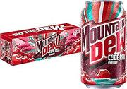 Mountain Dew Soda, Code Red, 12oz Cans (12 Pack)