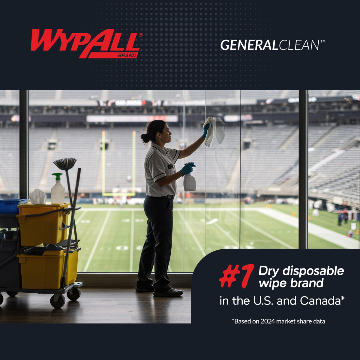 WypAll GeneralClean L30 Heavy Duty Cleaning Towels – 2 x 300 Sheets (05820)