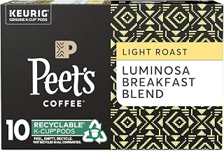 Peet's Coffee K-Cup Pack Colombia Luminosa, 10ct