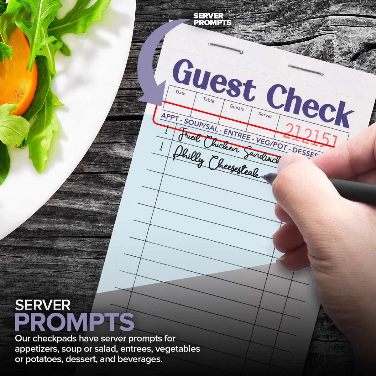Stock Your Home 20 Pack / Blue / 1 Guest Checks