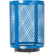 Global Industrial Blue / Industrial / 36.0 gallons Trash, Recycling & Compost