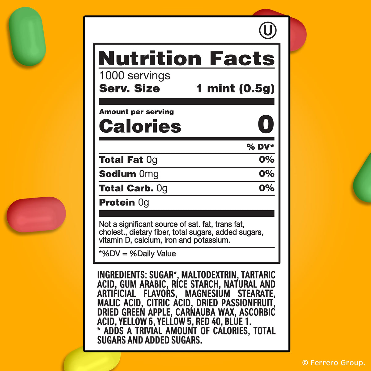 Bulk Fruit Adventure Refill Bag by Tic Tac – 17.2 Ounce (Pack of 1), Model 00009800009022