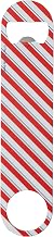 Tablecraft 12867 Coca-Cola Bottle Opener, Red, White & Blue Summer Design, 7” Coated Stainless Steel, 2-Sided Vintage Design, Licensed Coca-Cola Bar Tool