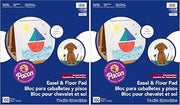 Pacon Roselle Easel and Floor Pad, 17 x 20 Inches, 50 Count Each Pad, 4-Pack (11200-2)