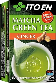 ITO EN Traditional Matcha Green Tea Bags, (Pack of 8), 20 Count, 160 Teabags Total