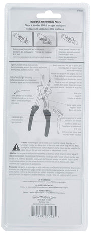 MIG Multi-Function Welding Pliers by Hobart – Small, Gray, Model 770150