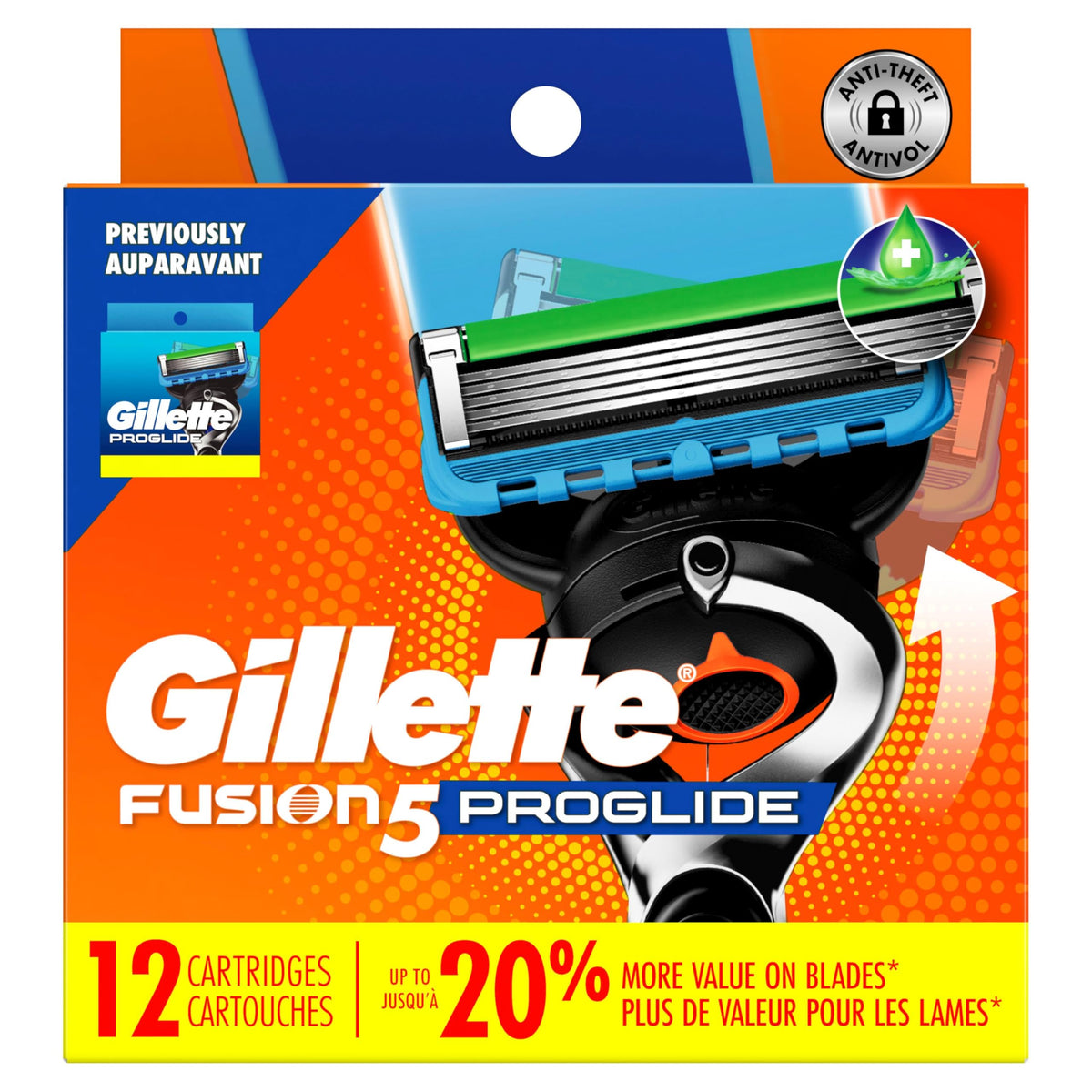 Gillette 12 Count (Pack of 1) / Fusion 5 ProGlide Refills / Fusion5 ProGlide Cartridges