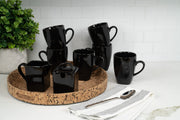 10 Strawberry Street Black / 40 PC / 1 Dinnerware Sets
