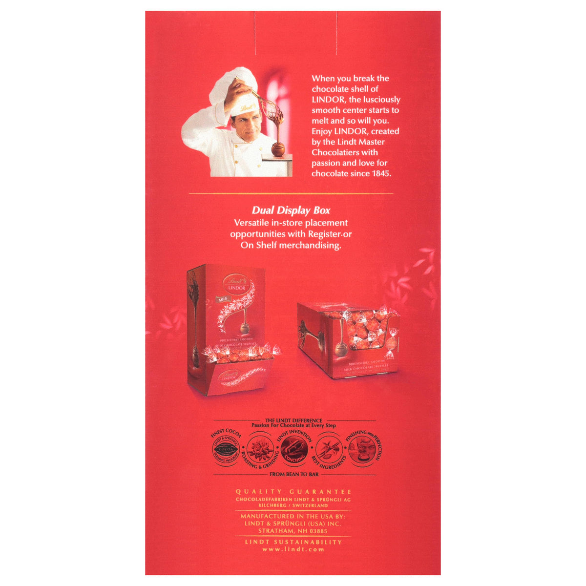 Lindt Milk Chocolate / 50.8 Ounce (Pack of 1) / Milk Chocolate Truffles Assortment Boxes