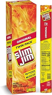 Slim Jim Giant Smoked Jerky Sticks, Original Flavor, 1.94 oz., 24-ct