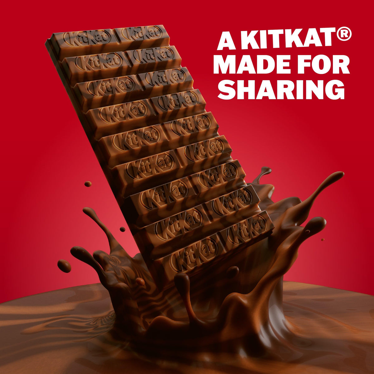 Nestle Hazelnut Sharing Block 99g by Kit Kat – 72mm x 11mm x 152mm, brown, Model 3800020492833