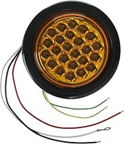 Buyers Products SL41AR 4 Inch Amber Round Recessed LED Strobe Light