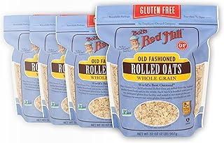 Bob's Red Mill Gluten Free Old Fashioned Rolled Oats, 32oz (4 Pack)