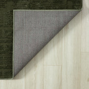 Sage Green Runner Rug - 2' x 6' - Soft and Plush by Abani – 2'6" x 6' (Rectangular), Polypropylene, Sage Green, Model PDE120A-26