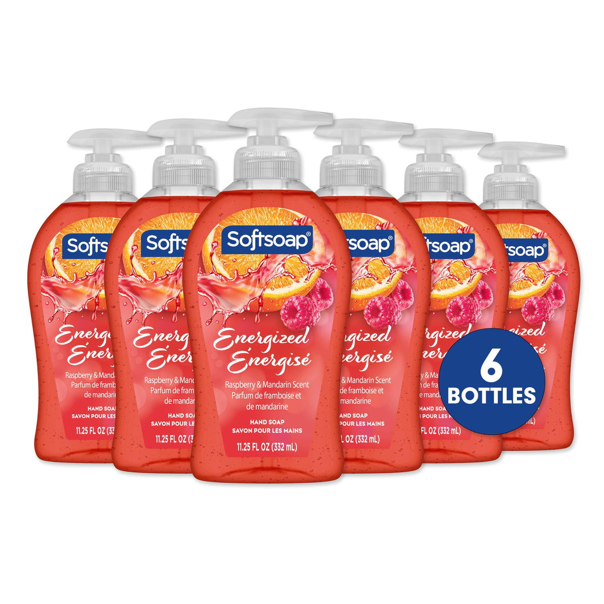 Softsoap 11.25 Fl Oz (Pack of 6) / Energized / 6 Hand Wash