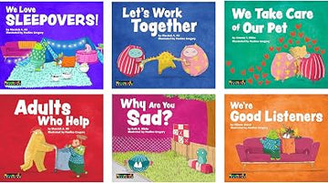 Newmark Learning MySELF Readers: I Build Positive Relationships, Small Book 6 Pack, English