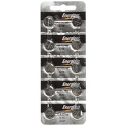LR44 1.5V Button Cell Battery 10 pack (Packaging may vary) by Energizer – 10 Count (Pack of 1), Pack of 10, Model ES-LKGE-6ZD6