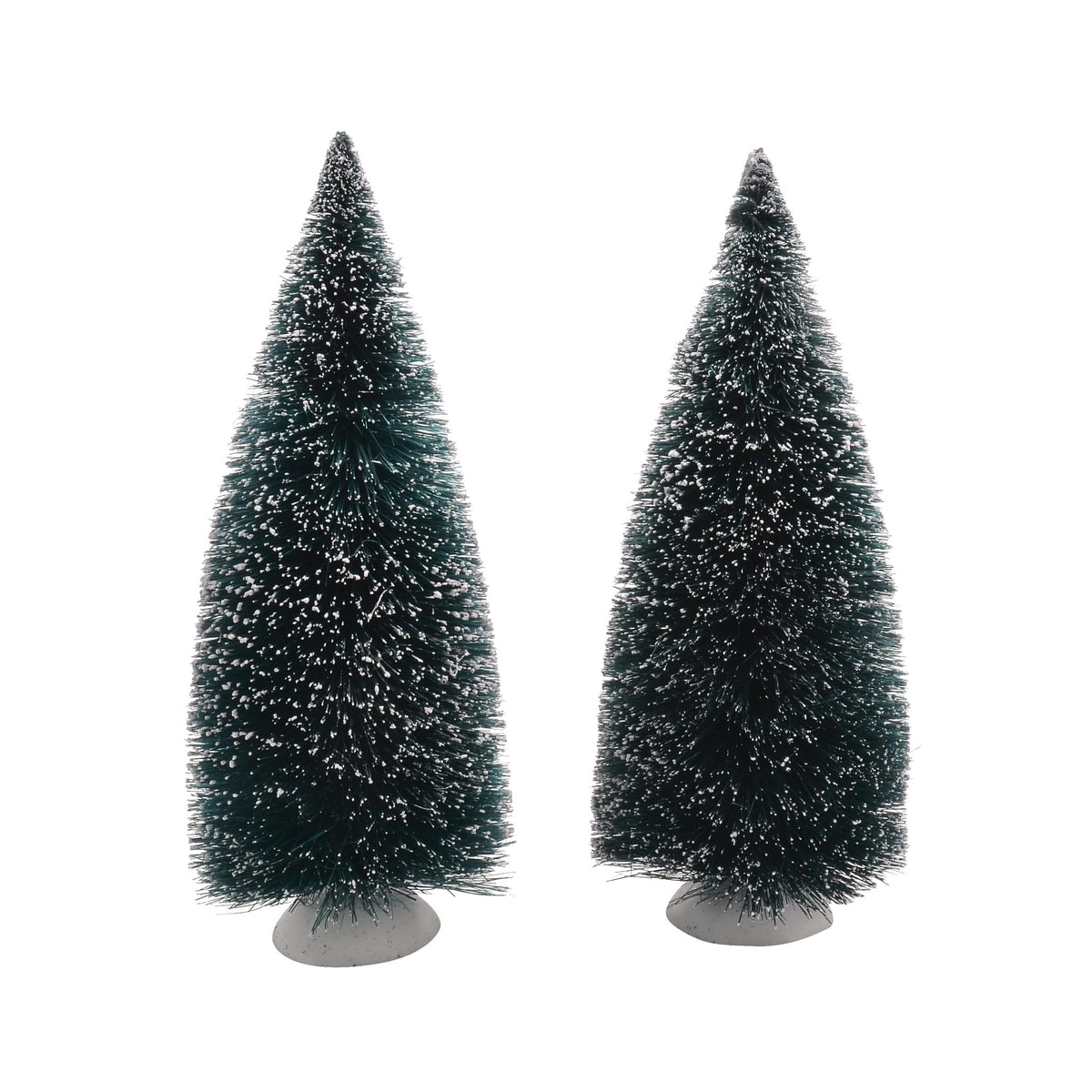 Department 56 Village Topiaries, Frosted Green Set of 10