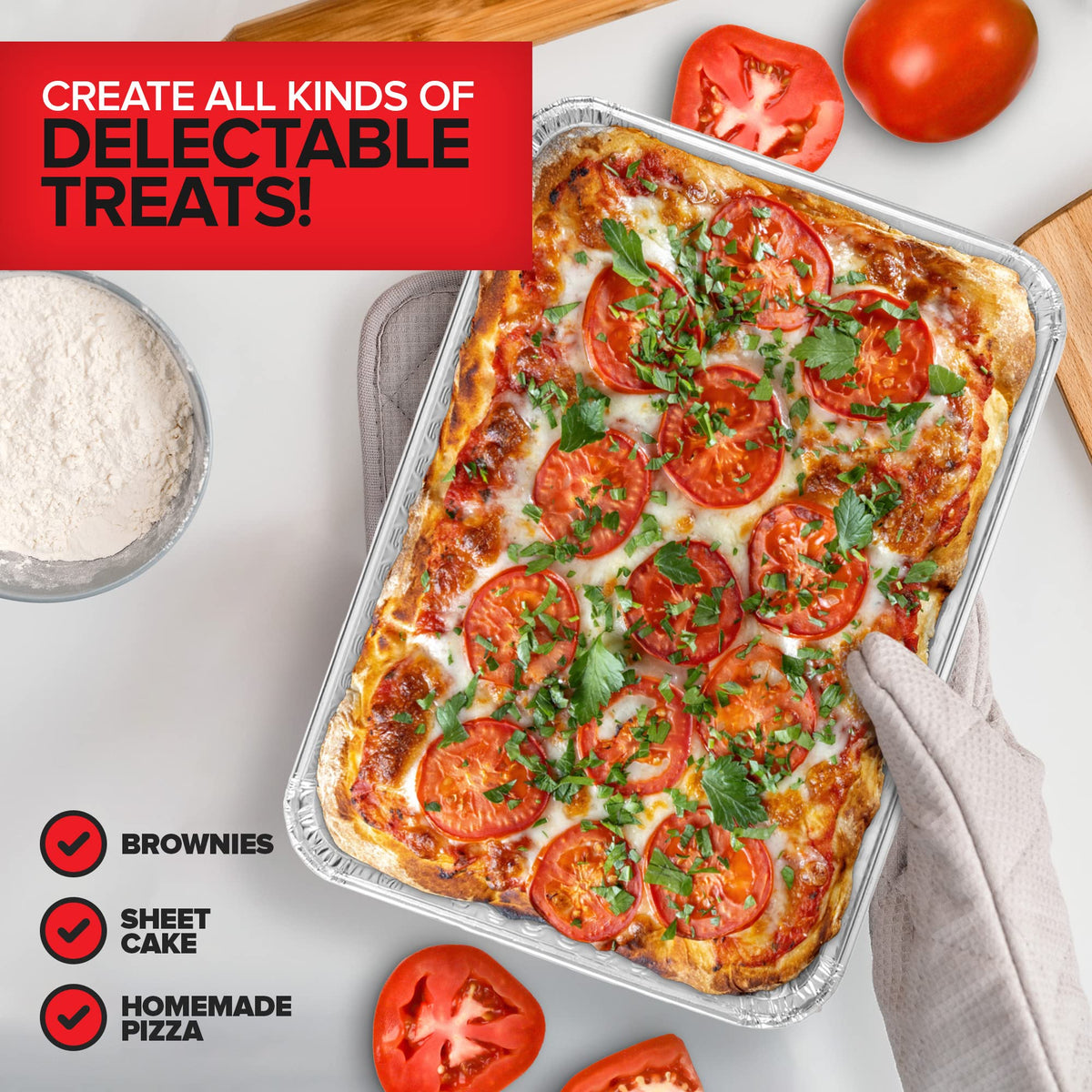 Stock Your Home 30 Pack / Silver / 30 Disposable Cookware