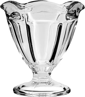 Anchor Hocking Glass 4.5 Ounce Footed Sherbet Bowl, Set of 6
