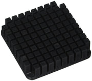 Easy Chopper 2 3/8" Pusher Block by Nemco – 0", Acetal, Black, Model 56418