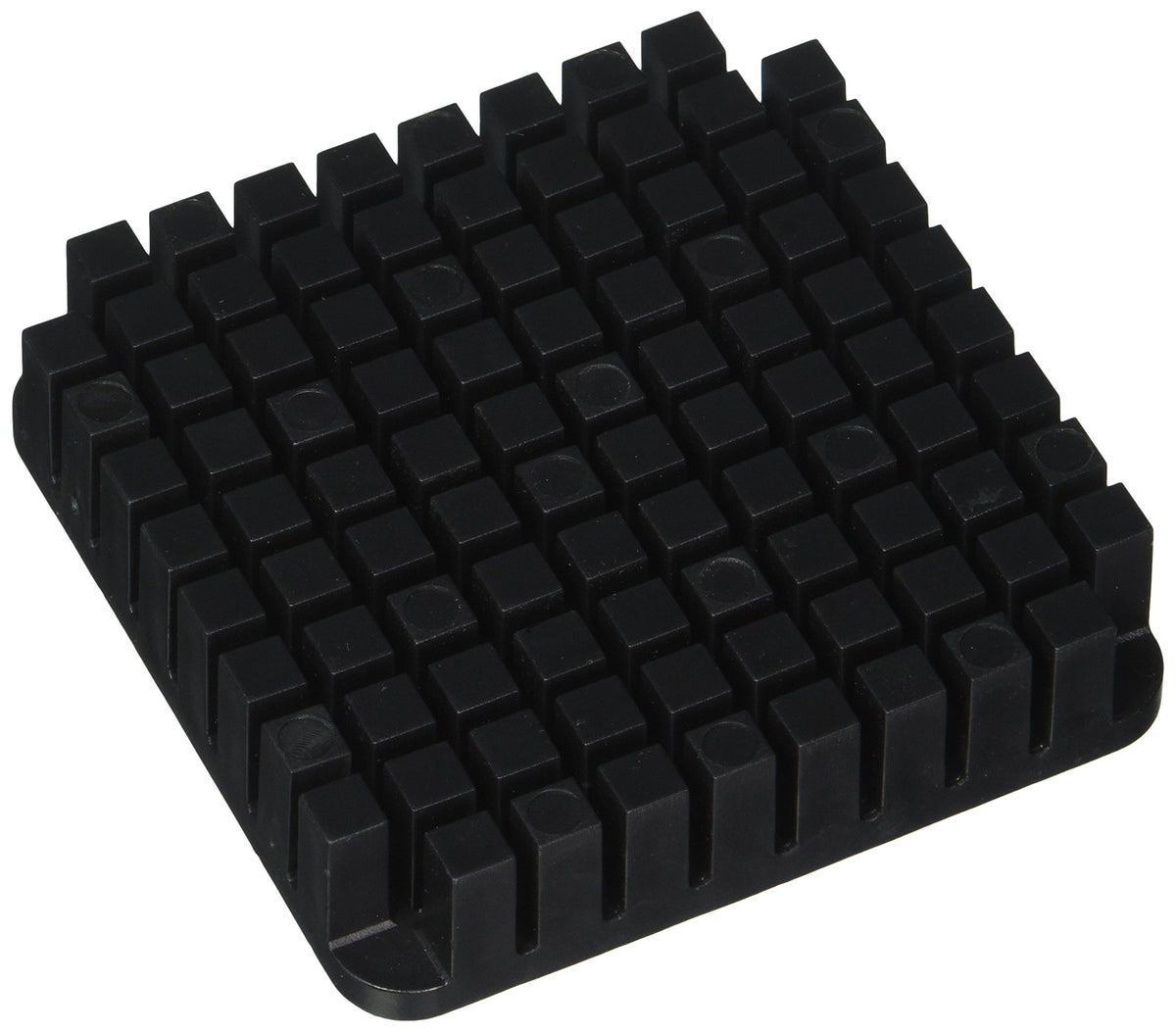 Easy Chopper 2 3/8" Pusher Block by Nemco – 0", Acetal, Black, Model 56418