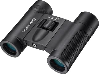 Barska Lucid View 8x21 New Compact Binoculars for Outdoor Travel Hunting Hiking Events
