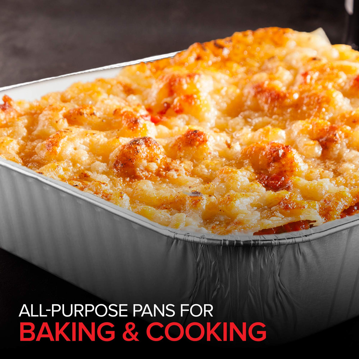 Stock Your Home 100 Pack / Silver / 100 Disposable Cookware