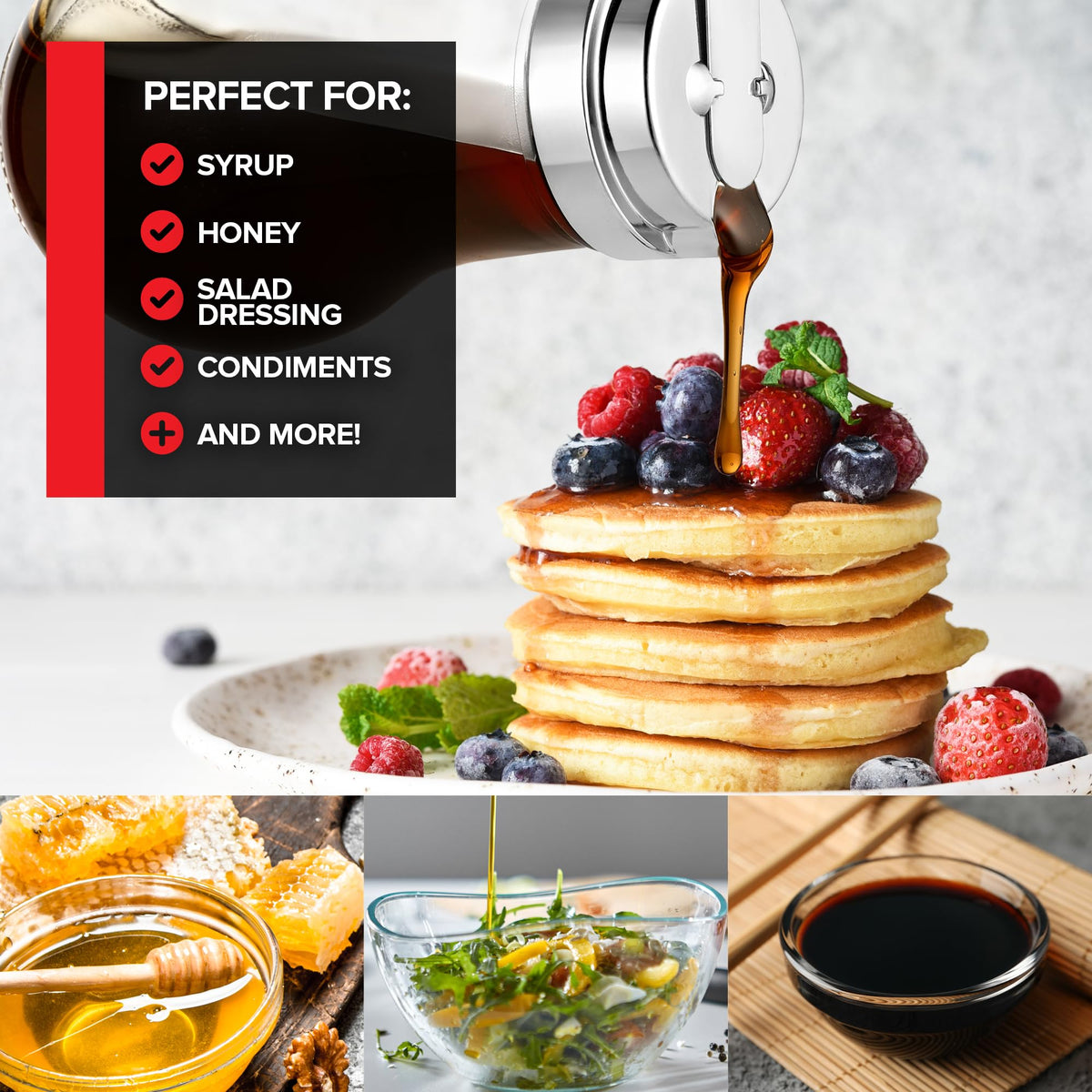 Stock Your Home 13.6 Ounces / Chrome / Retro Kitchen Utensils & Gadgets