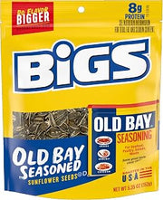 BIGS Sunflower Seeds, Old Bay Seasoned Flavor, 5.35 oz. (Pack of 12)