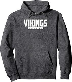 Curtis Vikings Football Pullover Hoodie