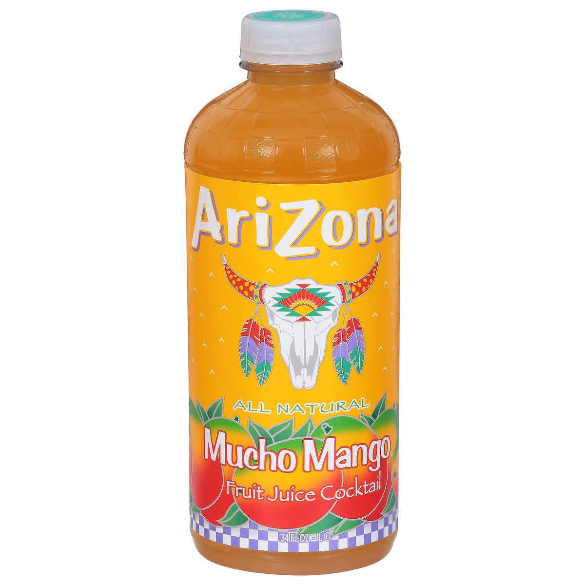 Muncho Mango Fruit Juice Cocktail, 34 Fl Oz by AriZona – 34 Fl Oz (Pack of 1)