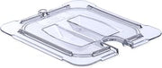 Carlisle FoodService Products 10311U07 StorPlus Sixth Size Polycarbonate Universal Handled Notched Food Pan Lid, Clear