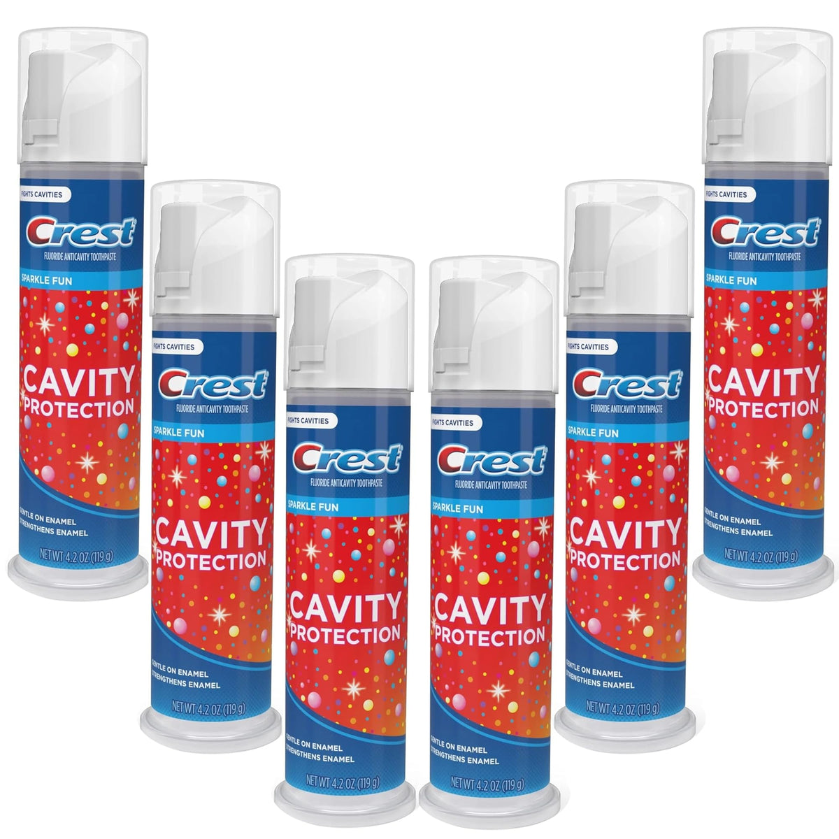 Crest Mint / 4.6 Ounce (Pack of 6) / 6 Toothpaste