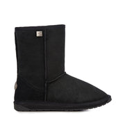 Australia - Platinum Stinger Lo Womens Boot by EMU – 11, Sheepskin, Black, Model 809996419120